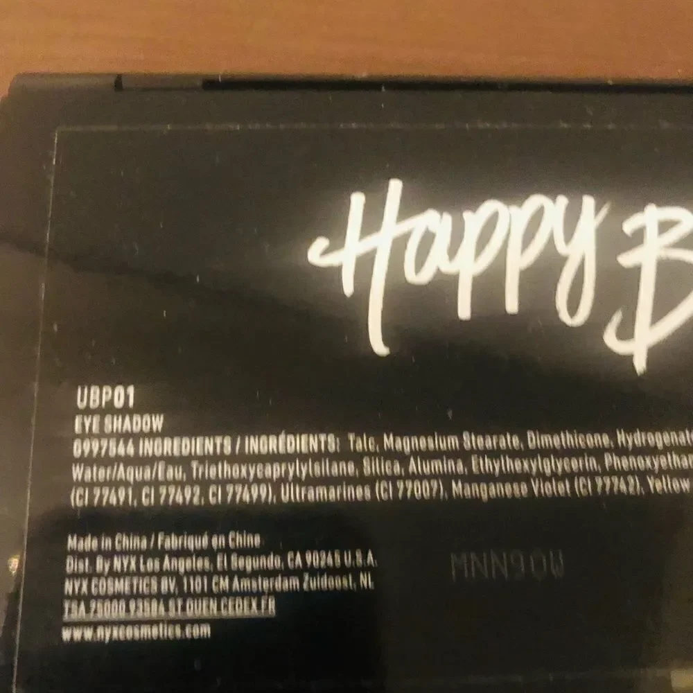 Eye Palette NYX Happy Birthday version never opened adding Ipsy bag